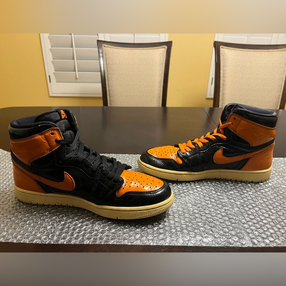 Nike Air Jordan 1 High Retro OG Shattered Backboard Sneaker Shoes Size US 11 - Picture 11 of 14